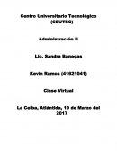 Actividad integradora de administracion