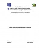 Característica de la inteligencia humana