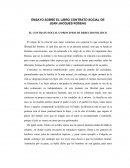 Libro Contrato Social de Jean Jacques Roseau