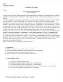 Evaluación de Lengua. UNA COARTADA A PRUEBA DE BOMBA