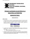 MANUFACTURA - TRABAJO PRÁCTICO