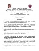 Fundamentos de comportamiento Organizacional Cuestionario