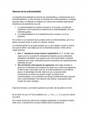 Detección de los multicolinealidad