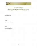 Cmom se esta Aplicando el pensamiento logico