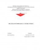 ORGANIZACIÓN EMPRESARIAL Y CONTROL INTERNO