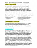 Diseño de la investigación causal: experimentación