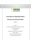 Derecho Licenciatura en Seguridad Pública.