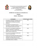Se presentó el calendario de entrega y revisión de los exámenes bimestrales. Dicha revisión se realizó conforme al calendario previamente establecido