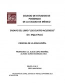 ENSAYO DEL LIBRO “LOS CUATRO ACUERDOS”