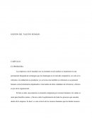 GESTION DE TALENTO HUMANO CAPÍTULO I EL PROBLEMA