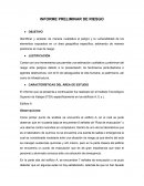 INFORME PRELIMINAR DE RIESGO. BRIGADAS DE EMERGENCIA