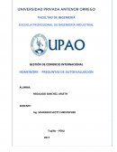 GESTIÓN DE COMERCIO INTERNACIONAL