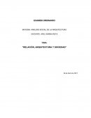 EXAMEN ORDINARIO - ANÁLISIS SOCIAL DE LA ARQUITECTURA