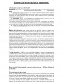 Comercio Internacional Resumen