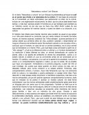 Naturaleza y cultura. Levi Strauss