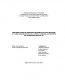 IMPLEMENTACIÓN DE SEMINARIOS INFORMATIVOS PARA MEJORAR EL CLIMA ORGANIZACIONAL DEL CONSEJO COMUNAL LUCHADORES DE LOS MÉDANOS SECTOR “B”