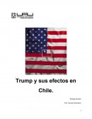 Emnsayo de Analisis influencia Trump en Chile