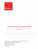 PLANIFICACIÓN ESTRATÉGICA DE RECURSOS HUMANOS EMPRESA ITPM