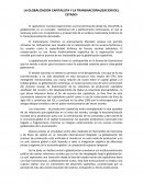 LA GLOBALIZACION CAPITALISTA Y LA TRANSNACIONALIZACION DEL ESTADO: