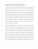 Los niños y las niñas durante las sesiones de Educación Física