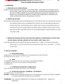 Ficha de análisis del poema ÁGAPE