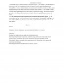 La practica de ensayo a tension se sometio a una probeta de acero , y una briqueta de oncreto a fuerzas de tension provocadas por una maquina universal que lograra la fisura de roptura de ambas muestras.