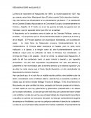 La fecha de nacimiento de Maquiavelo es 1469 y su muerte acaeció en 1527. Hay que marcar varios hitos. Maquiavelo tiene 23 años cuando Colón descubre América
