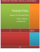 Perspectivas de los alumnos IAEN 2017-2018 modalidad tiempo completo