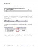 Tratamiento de Facturacion Electronica.