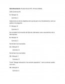 Retralimentación: Prueba Parcial N°2- Primero Medio.