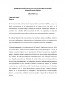 ENSAYO Fundamentos Teóricos para una crítica Marxista de la Administración Pública