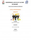 ENSAYO EL OBJETIVO DE LA VIDA