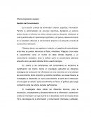 Informe Exposición Gestión del Conocimiento