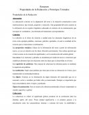 Propiedades de la Redacción y Prototipos Textuales