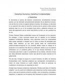 Derechos Humanos, Derechos Fundamentales