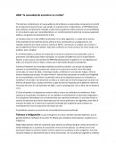 Como es la necesidad de encontrar un rumbo