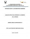 EL NUEVO INNFORME DE LA COMISIÓN DE LA VERDAD ECUADOR