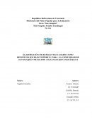 ELABORACIÓN DE REPELENTES CASERO COMO BENEFICIO SOCIO-ECONÓMICO PARA LA COMUNIDAD DE SAN JOAQUÍN MUNICIPIO ANACO ESTADO ANZOÁTEGUI