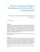 Proyecto de Mejora utilizando la Metodología de Ocho Pasos PHVA: Componentes Intel