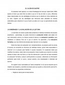 El cajón de sastre. La enseñanza y la evaluación de la lectura