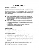 On las decisiones emanadas de los tribunales que sientan doctrina al decidir las cuestiones sometidas a ellos