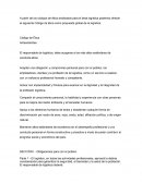 Código de ética como propuesta global de la logística