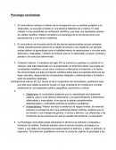 Psicologia conductista. Objetivismo