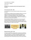 Evolución de las computadoras