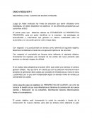 CASO A RESOLVER 1 DESARROLLO DEL CUADRO DE MANDO INTEGRAL