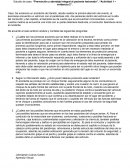 Estudio de caso: “Prevención y abordaje integral al paciente lesionado”. “Actividad 1 – evidencia 2”