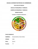 Vitaminas y nutrimentos inorgánicos