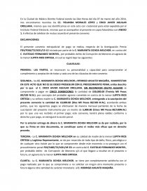 El CONVENIO ACUERDO REPARATORIO MINISTERIO PUBLCIO. Página 1