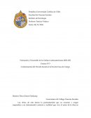 Ensayo N°3 Conformación del Vinculo Social en la Novela Casa de Campo