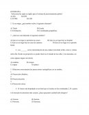 Un ejemmplo de Examen 6º primaria 5to bloque
